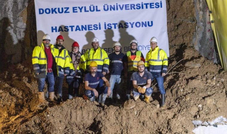 Narlıdere Metrosu’nda üçüncü istasyona ulaşıldı