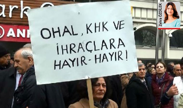 KHK’lilere sınav taahhütnamesi