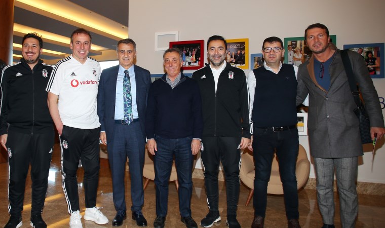 Şenol Güneş'ten Beşiktaş'a ziyaret