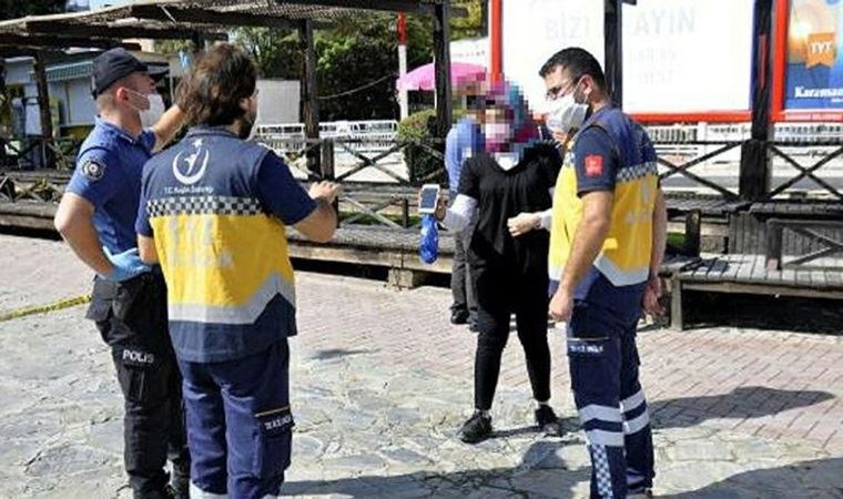 Karantinayı deldi, 'ağabeyim polis' dedi