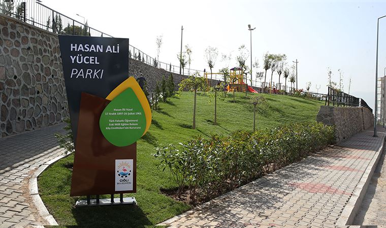 Çiğli'de  Hasan Ali Yücel Parkı açılıyor