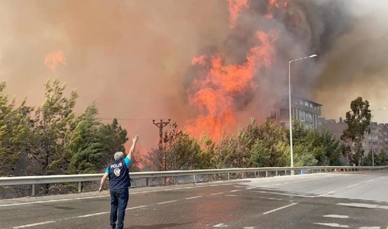 Hatay’da çıkan yangınlarla ilgili 2 tutuklama