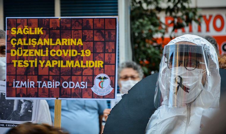 İzmir Tabip Odası: Pandemi sürecinde 110 sağlık emekçisini kaybettik