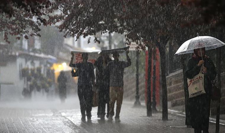 Meteoroloji'den 9 ile kuvvetli yağış uyarısı