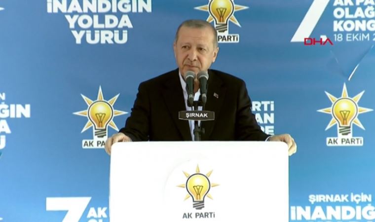 Erdoğan: 'Herhangi bir yerde aksaklık varsa muhatabınız burada'