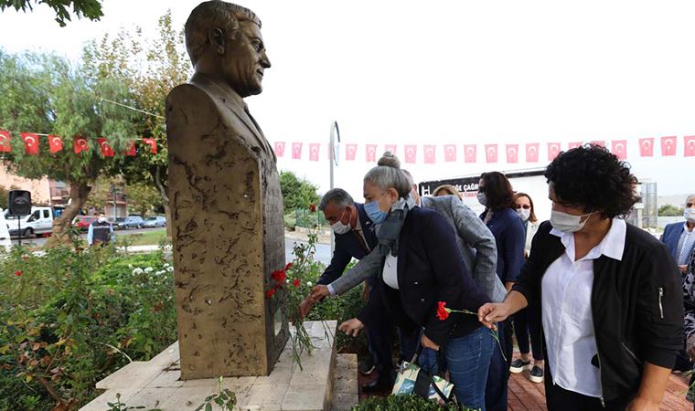 Ahmet Taner Kışlalı Güzelbahçe’de anıldı