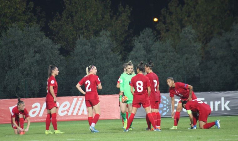 UEFA Kadınlar Avrupa Şampiyonası: Türkiye:0 - Kosova: 0