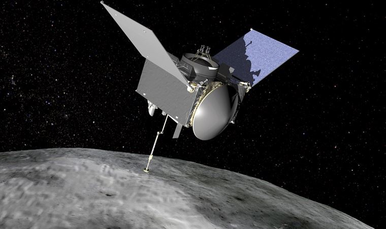 NASA’nın OSIRIS-REx uzay aracı, önemli miktarda asteroit parçası topladı