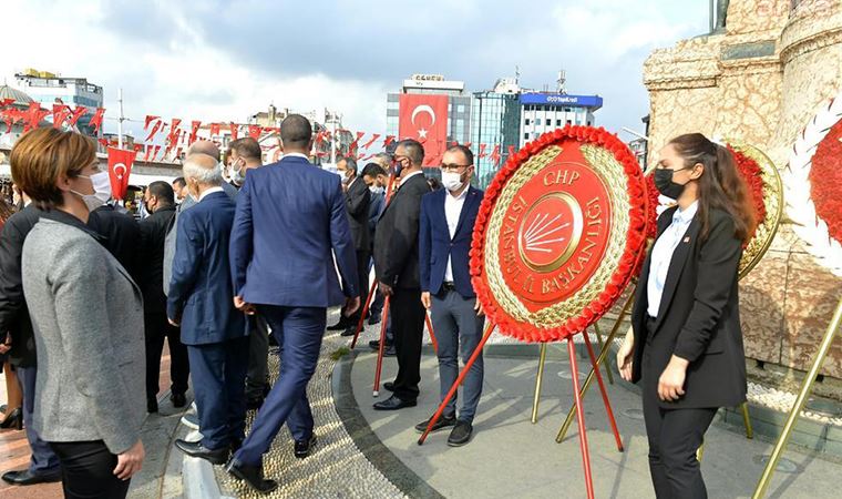 Kaftancıoğlu'ndan AKP çelengi tepkisi