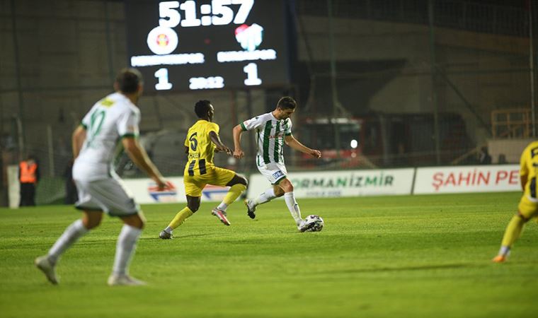 Bursaspor'un düşüşü sürüyor