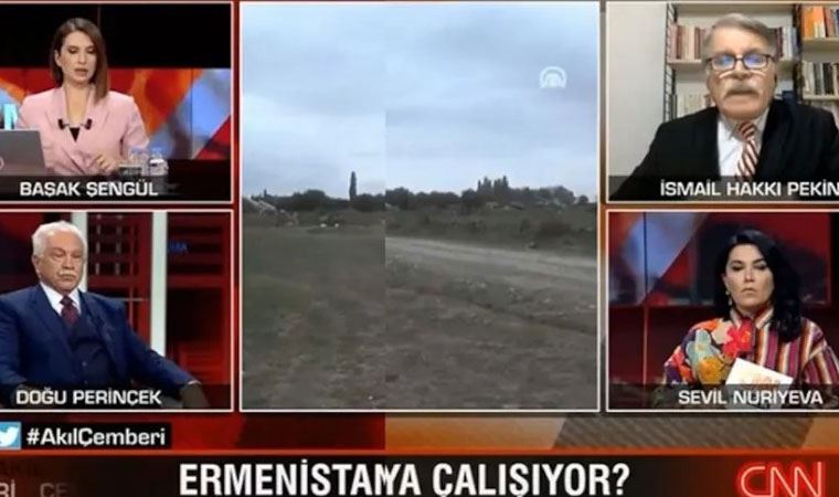 Canlı yayında Perinçek ile İsmail Hakkı arasında “Askerlikten anlamıyorsun polemiği”