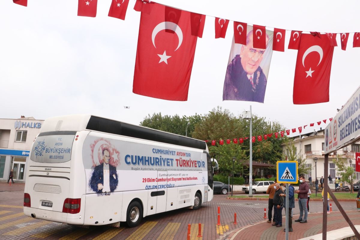 Aydın'da Cumhuriyet coşkusu