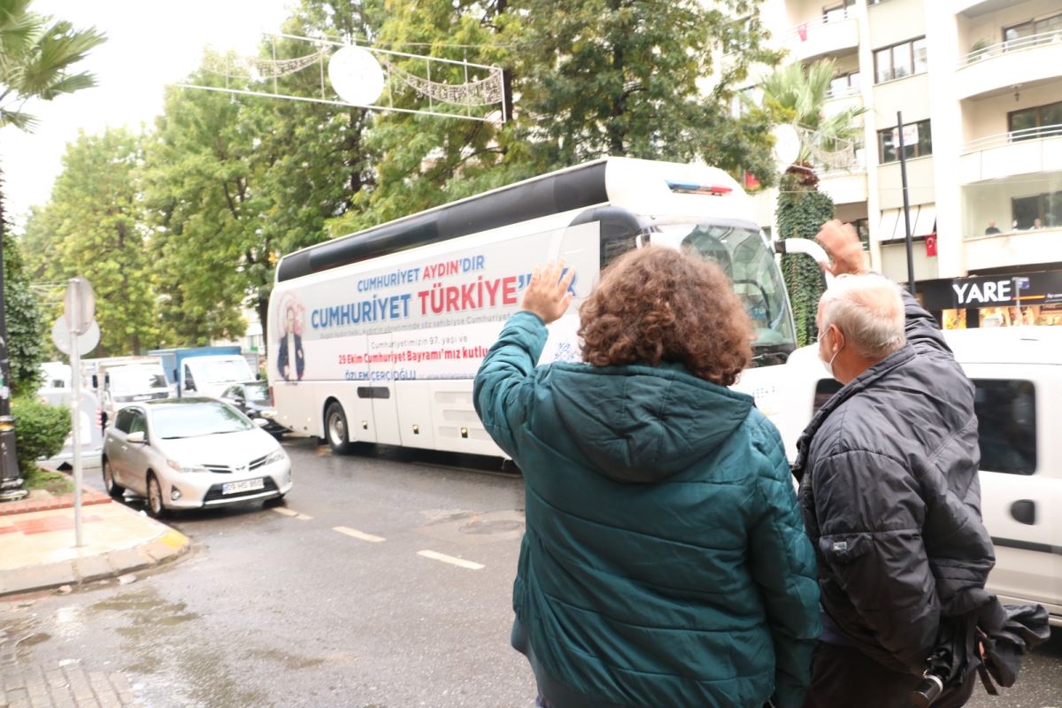 Aydın'da Cumhuriyet coşkusu