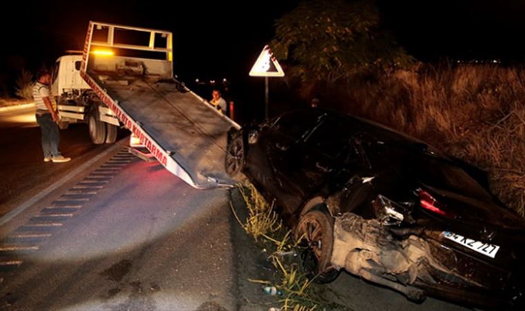 Manisa'da trafik kazası: 7 kişi yaralandı, 15 koyun telef oldu