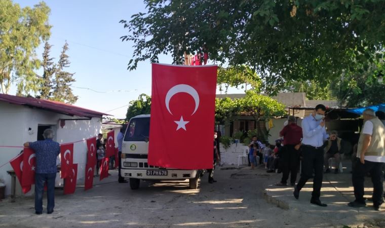 Hatay’a şehit ateşi düştü