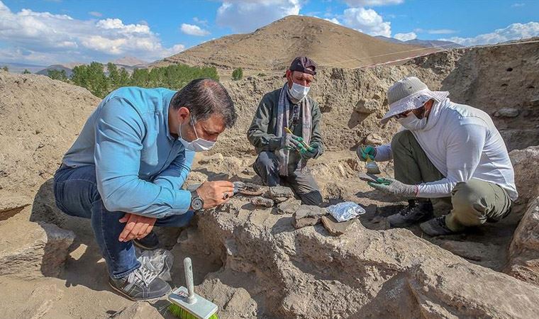 Van'da 5 bin yıl öncesine ait yaşamın izleri bulundu