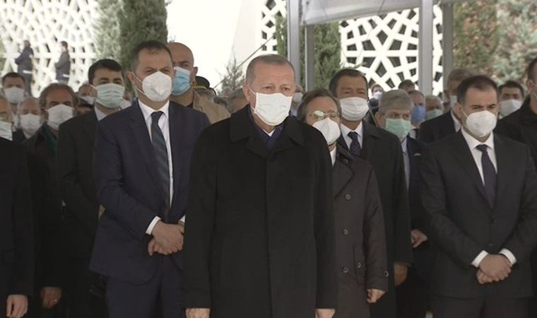 Erdoğan, Mesut Yılmaz'ın cenazesinde konuştu