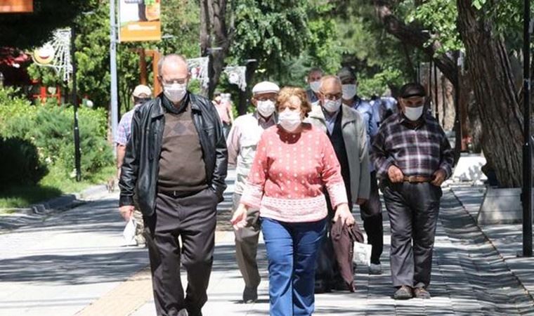 '65 yaş üstü kişilerin günlük yaşamda aktif kişilerle karşılaşmaması lazım'