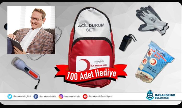 AKP’li Başakşehir Belediyesi'nden dev deprem hizmeti!