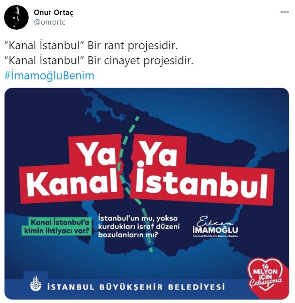 'Şeyha Moza'nın değil, İmamoğlu'nun yanındayız'