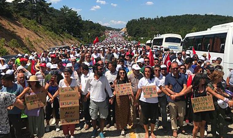 Kaz Dağları’ndaki çevrecilere 525 bin lira para cezası