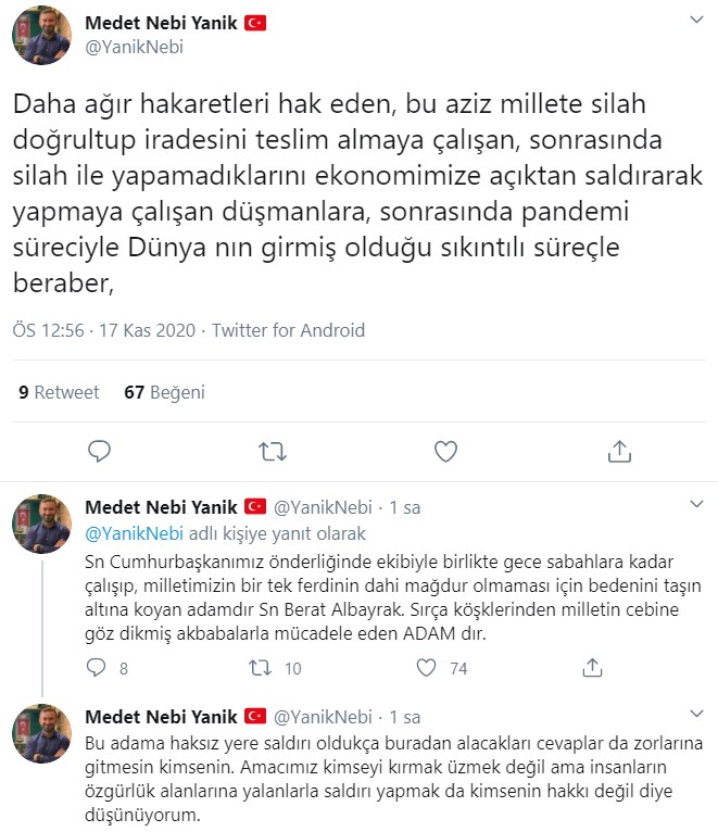 Berat Albayrak'ın danışmanından açıklama - Resim : 2