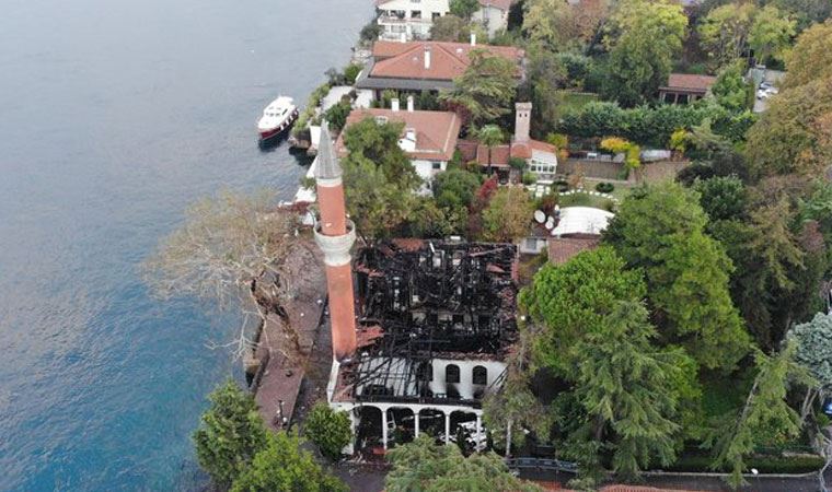 Yangında büyük hasar gören Vaniköy Camisi'ne ilişkin ilginç iddia: 