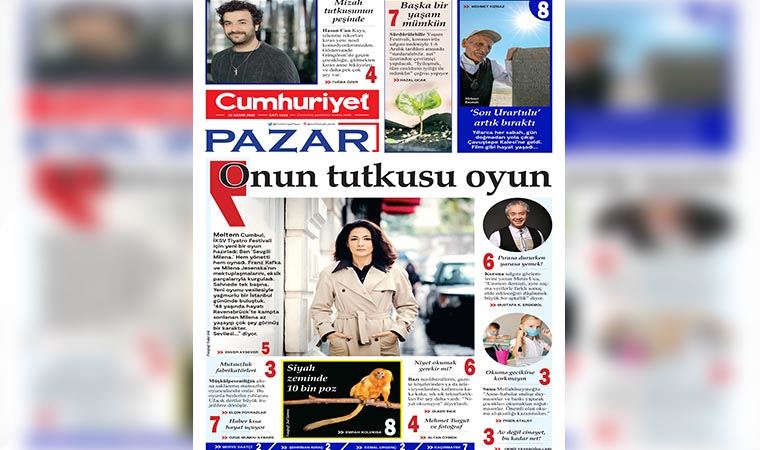 Cumhuriyet Pazar’da bu hafta (21.11.2020)