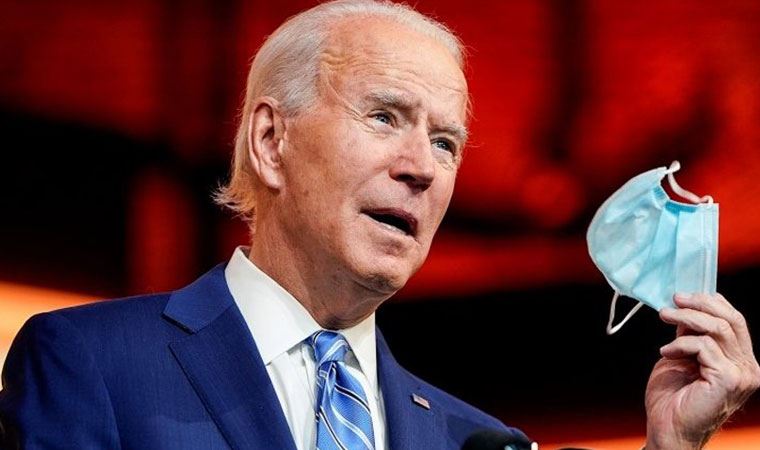 Biden: Covid-19 bizi böldü ama birbirimizle değil virüsle savaştayız