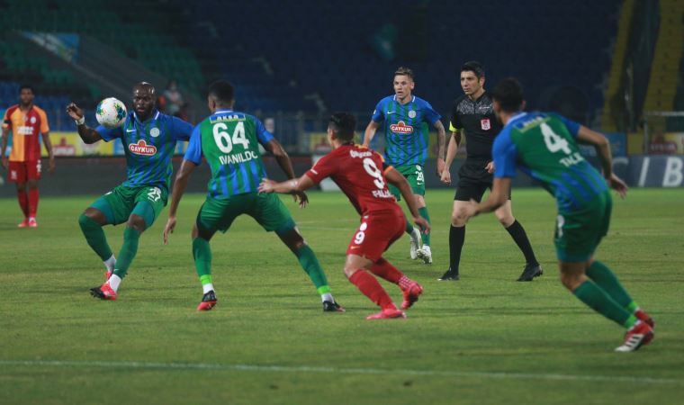 Galatasaray ile Çaykur Rizespor 39. randevuda