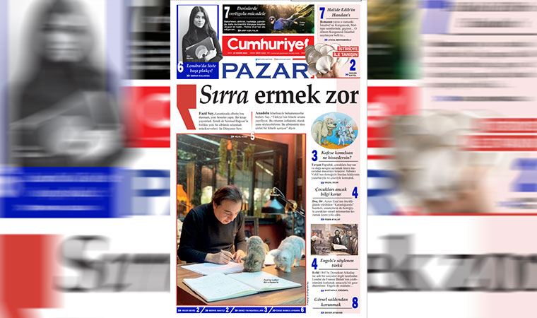 Cumhuriyet Pazar’da bu hafta (28.11.2020)