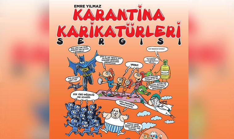 KARANTİNA KARİKATÜRLERİ SERGİSİ ANKARA’DA AÇILIYOR