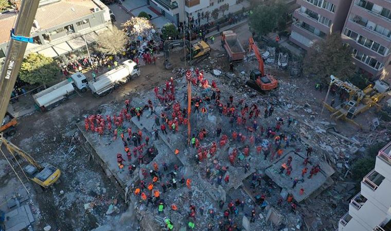 İzmir'deki depremin ardından 7 kişi tutuklandı