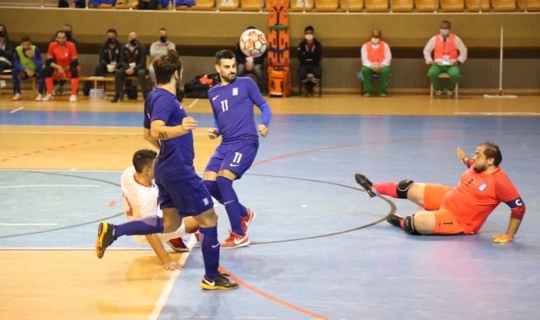 Euro 2022 Avrupa Futsal Play-Off: Türkiye: 3 - Yunanistan: 3