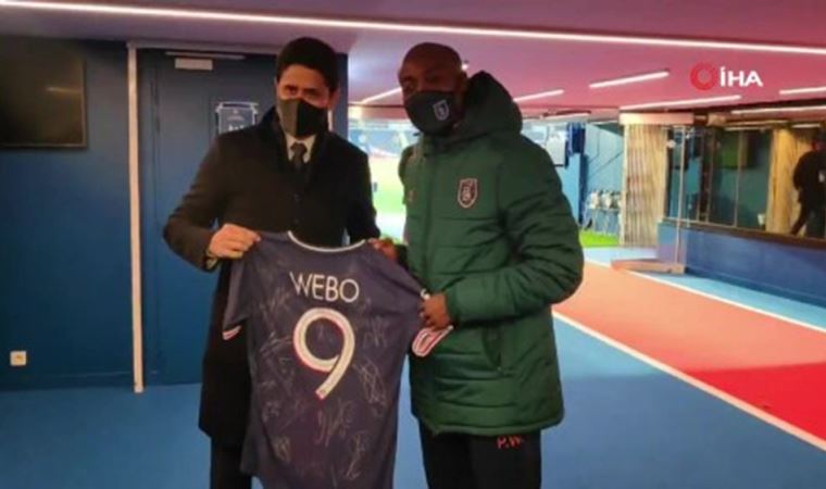 PSG Başkanı Nasır el-Halifi’den Webo’ya özel forma