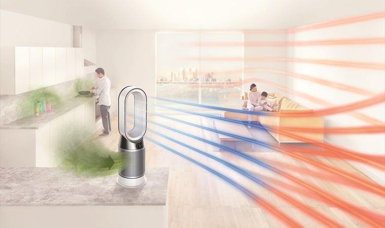 Dyson'ın araştırdı: Karantina dönemlerinde iç mekanlarda hava kirliliğinin arttığını gösterdi