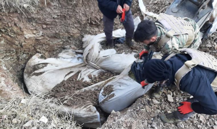 İçişleri Bakanlığı: Lice'de 1 ton uyuşturucu ele geçirildi