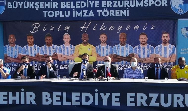 Erzurumspor'da şok istifa