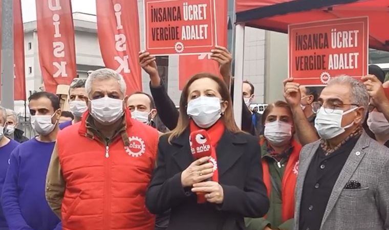 Disk Başkanı Çerkezoğlu: İnsan onuruna yaraşır asgari ücret istiyoruz