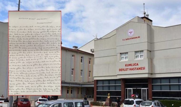 Hemşirelere 'Ben salağım' yazdıran başhekim görevden alındı