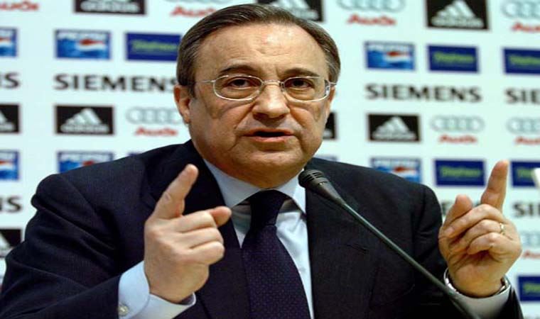 Real Madrid Başkanı Florentino Perez'den 'Süper Lig' vurgusu