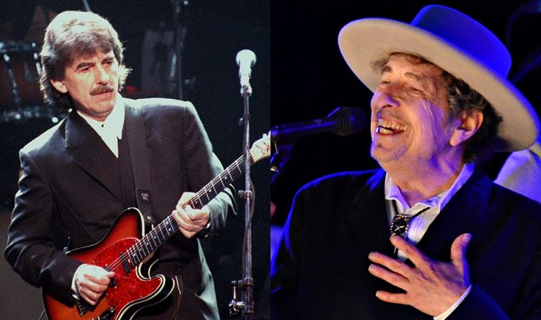 Bob Dylan duyurdu: George Harrison'la birlikte kaydettikleri albüm yolda