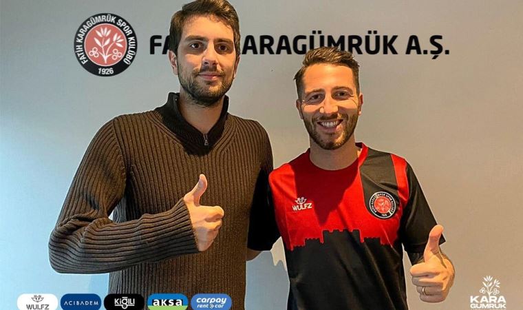 Fatih Karagümrük, İtalyan futbolcu Andrea Bertolacci’yi kadrosuna kattığını açıkladı