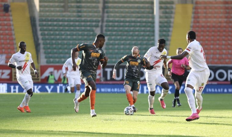 Alanyaspor Malatyaspor maçı 1-1 bitti