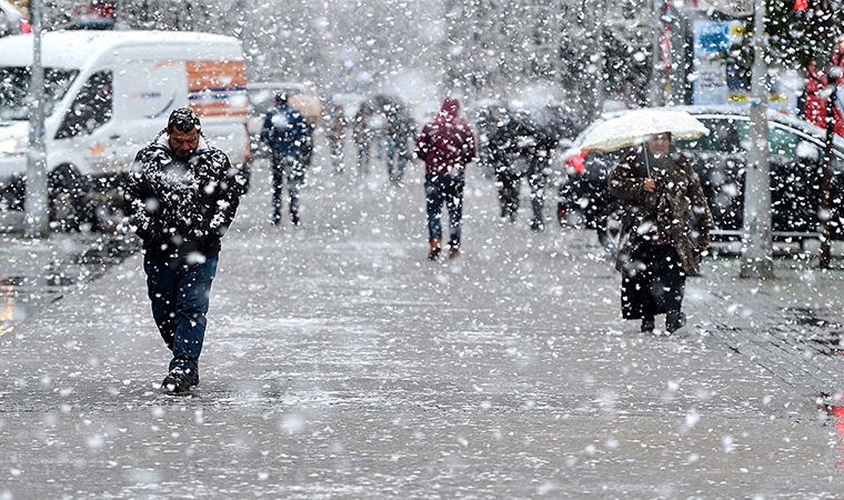 Meteoroloji'den kar ve sağanak yağışı uyarısı