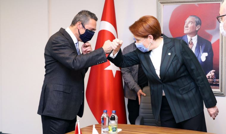 İYİ Parti Genel Başkanı Akşener, Fenerbahçe Kulübü Başkanı Koç'u kabul etti