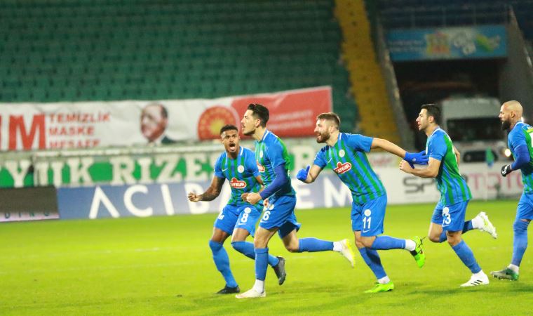 Rizespor, Antalyaspor'u 2-1 yendi