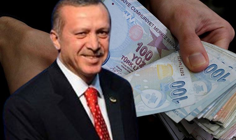 Erdoğan 1 ayda 31 asgari ücret alacak