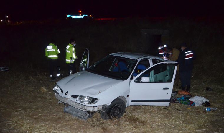 Tarım işçisi ailenin otomobili şarampole devrildi: Minik Meryem öldü, 4 yaralı