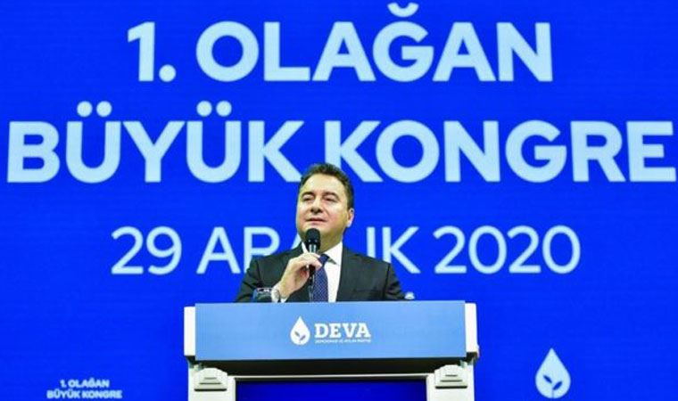 DEVA Partisi’nin ilk büyük kongresi yapıldı. Babacan, yeniden genel başkan seçildi